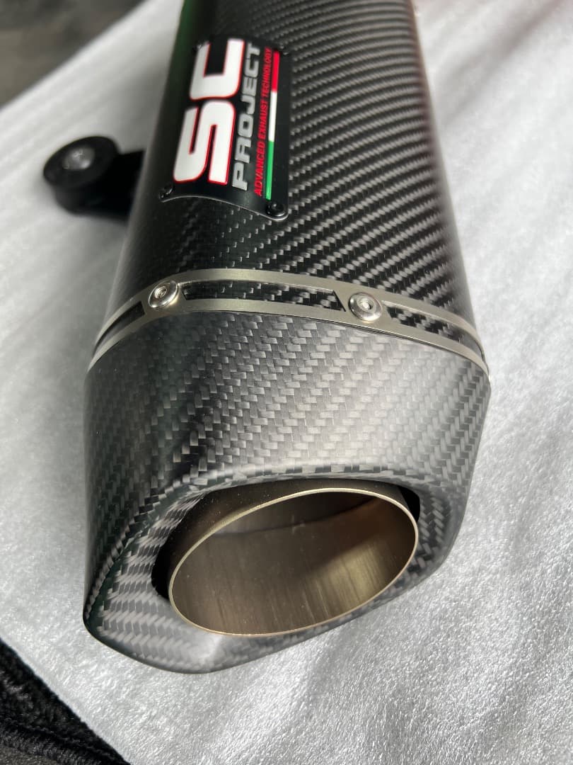 SC-PROJECTスリップオンマフラー(S1000XR ‘20-23)