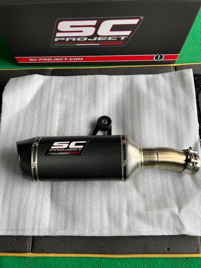 SC-PROJECTスリップオンマフラー(S1000XR ‘20-23)