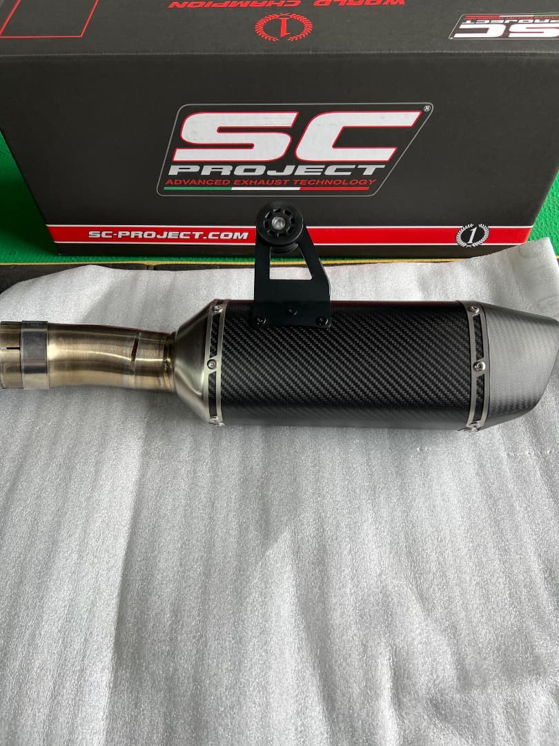 SC-PROJECTスリップオンマフラー(S1000XR ‘20-23)