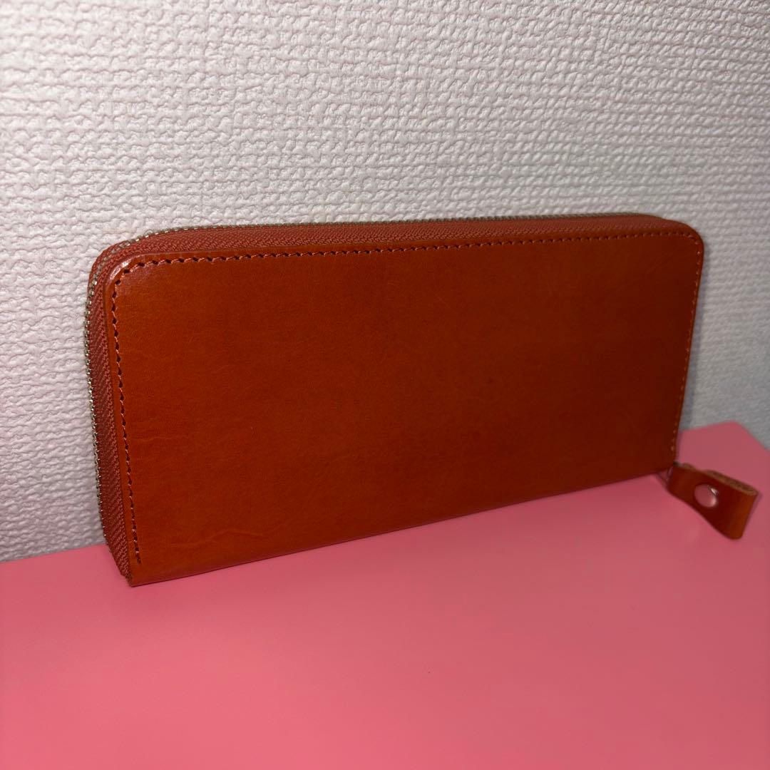 【新品・未使用】ドラえもん 本革 長財布 I’M DORAEMON オレンジ