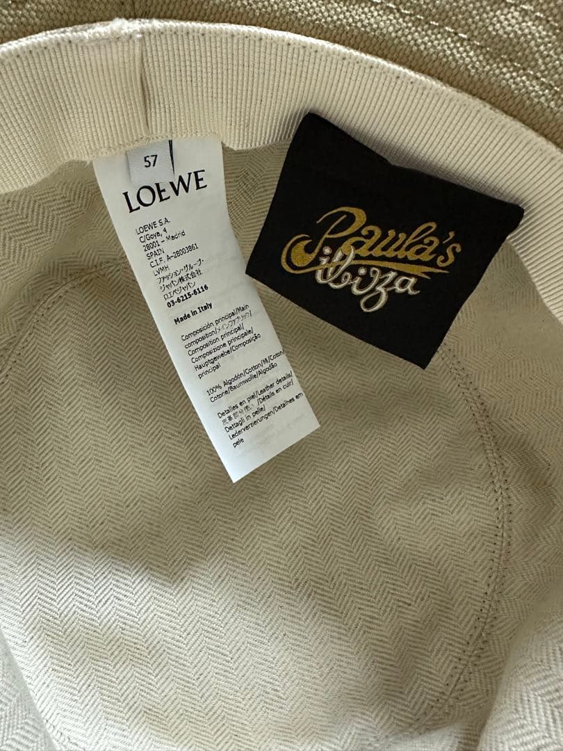 値下げ中　LOEWE Paula's IBIZA フィッシャーマンハット