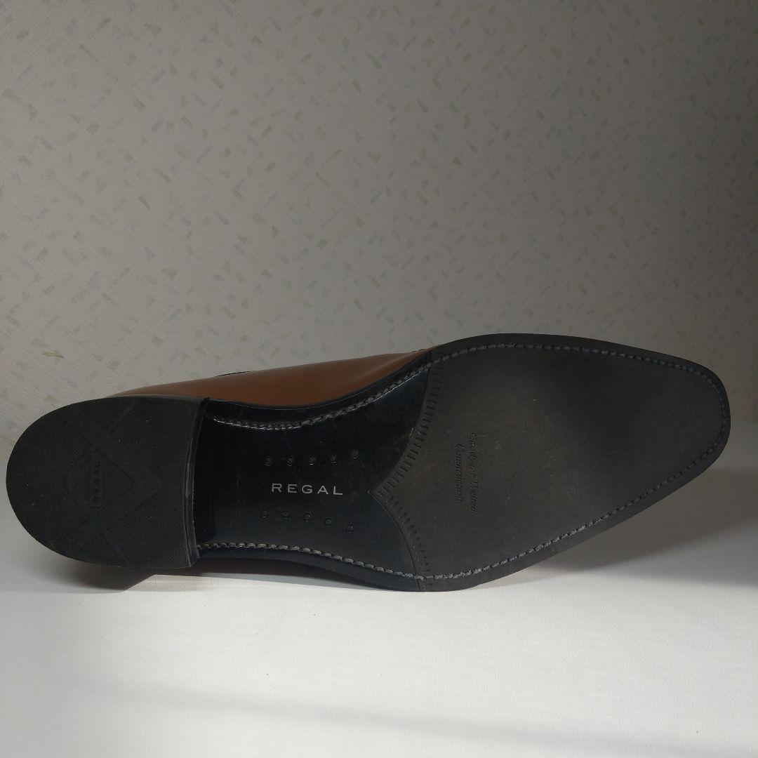 REGAL ブラウン レースアップシューズ