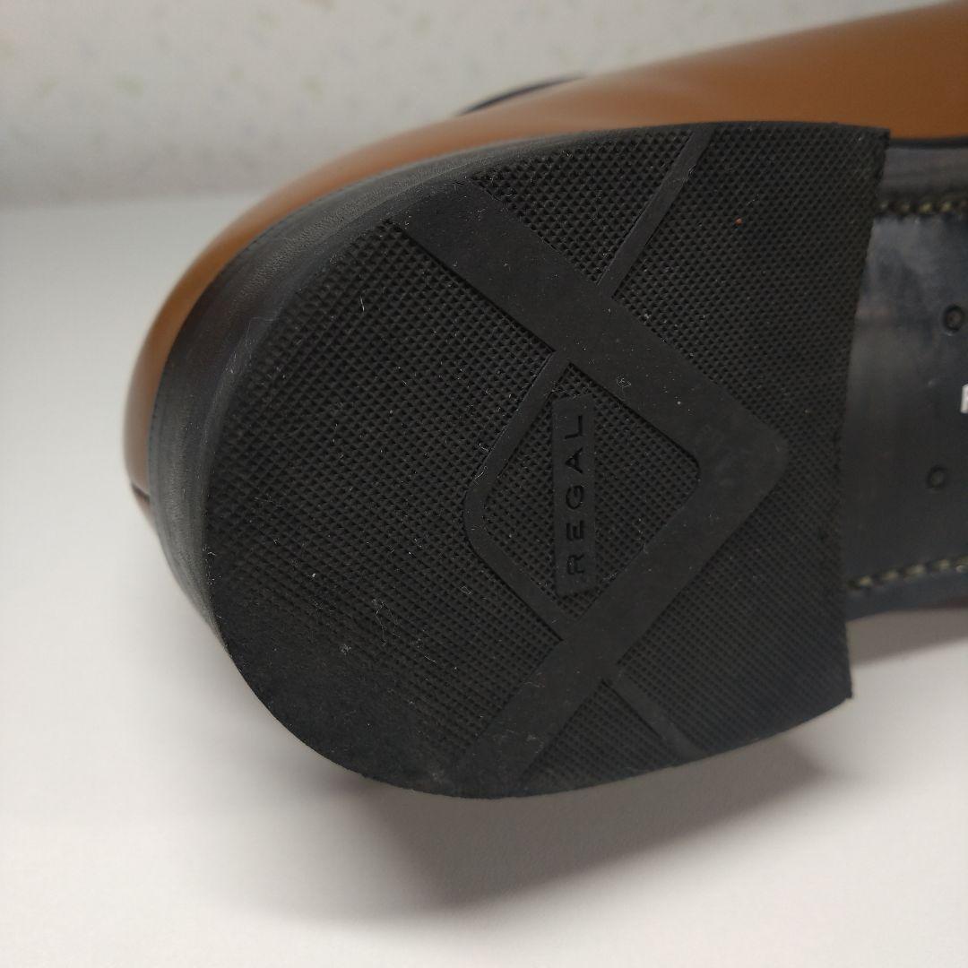 REGAL ブラウン レースアップシューズ