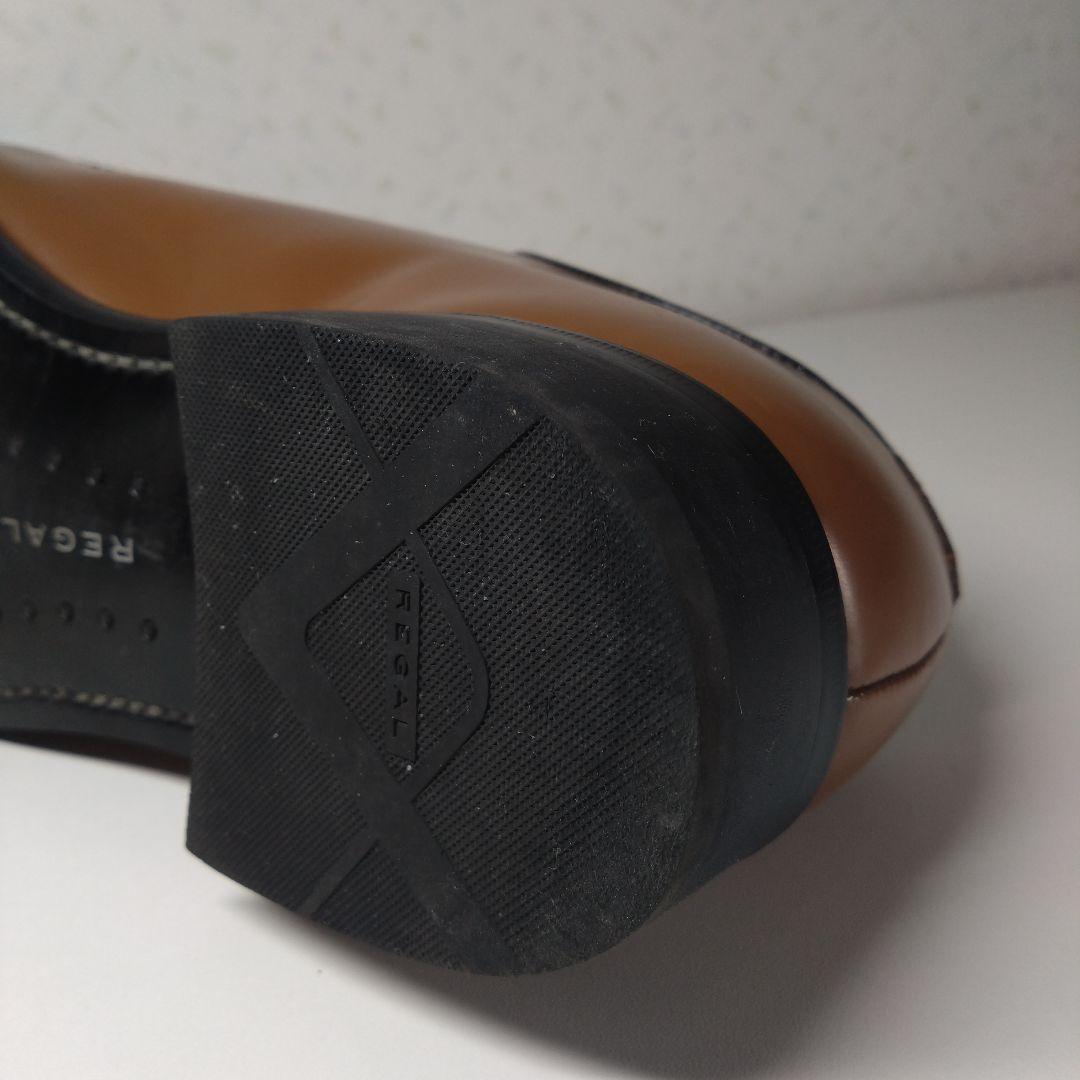 REGAL ブラウン レースアップシューズ