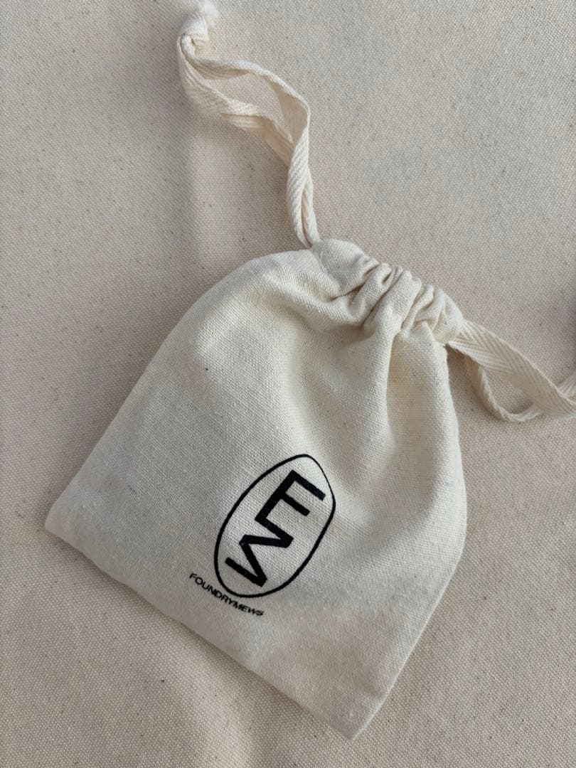 【新品未使用】foundrymews ネックレス バッグチャーム