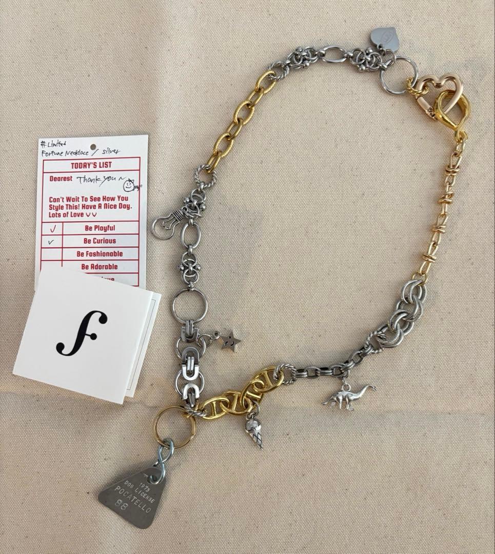 【新品未使用】foundrymews ネックレス バッグチャーム