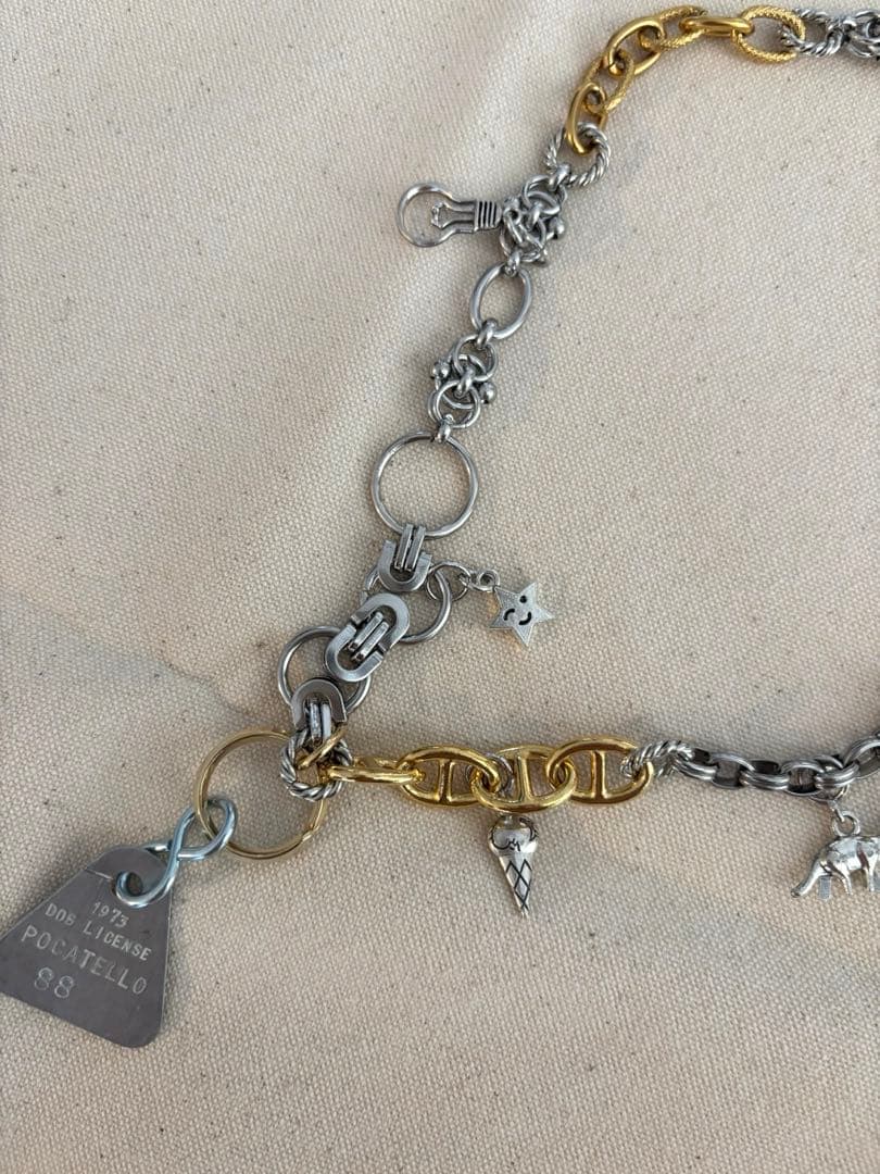 【新品未使用】foundrymews ネックレス バッグチャーム