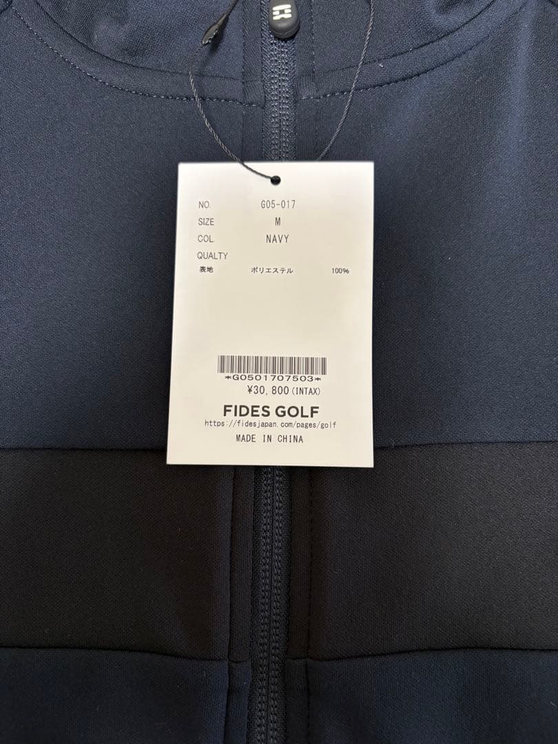 FIDES GOLF フィデス　フルジップパーカー　メンズウェア　ゴルフウェア