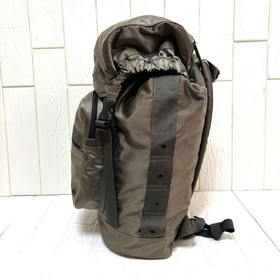 希少 美品 LUGGAGE LABEL ZONE ゾーン バックパック オリーブ