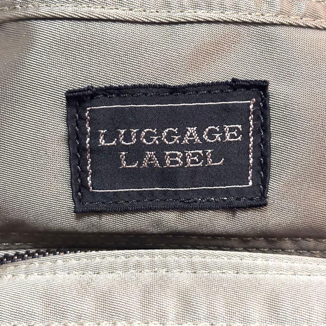希少 美品 LUGGAGE LABEL ZONE ゾーン バックパック オリーブ