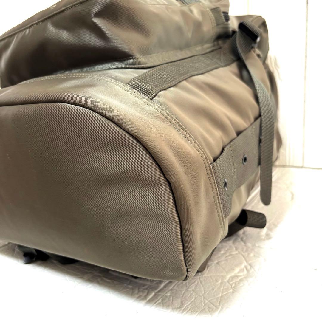 希少 美品 LUGGAGE LABEL ZONE ゾーン バックパック オリーブ