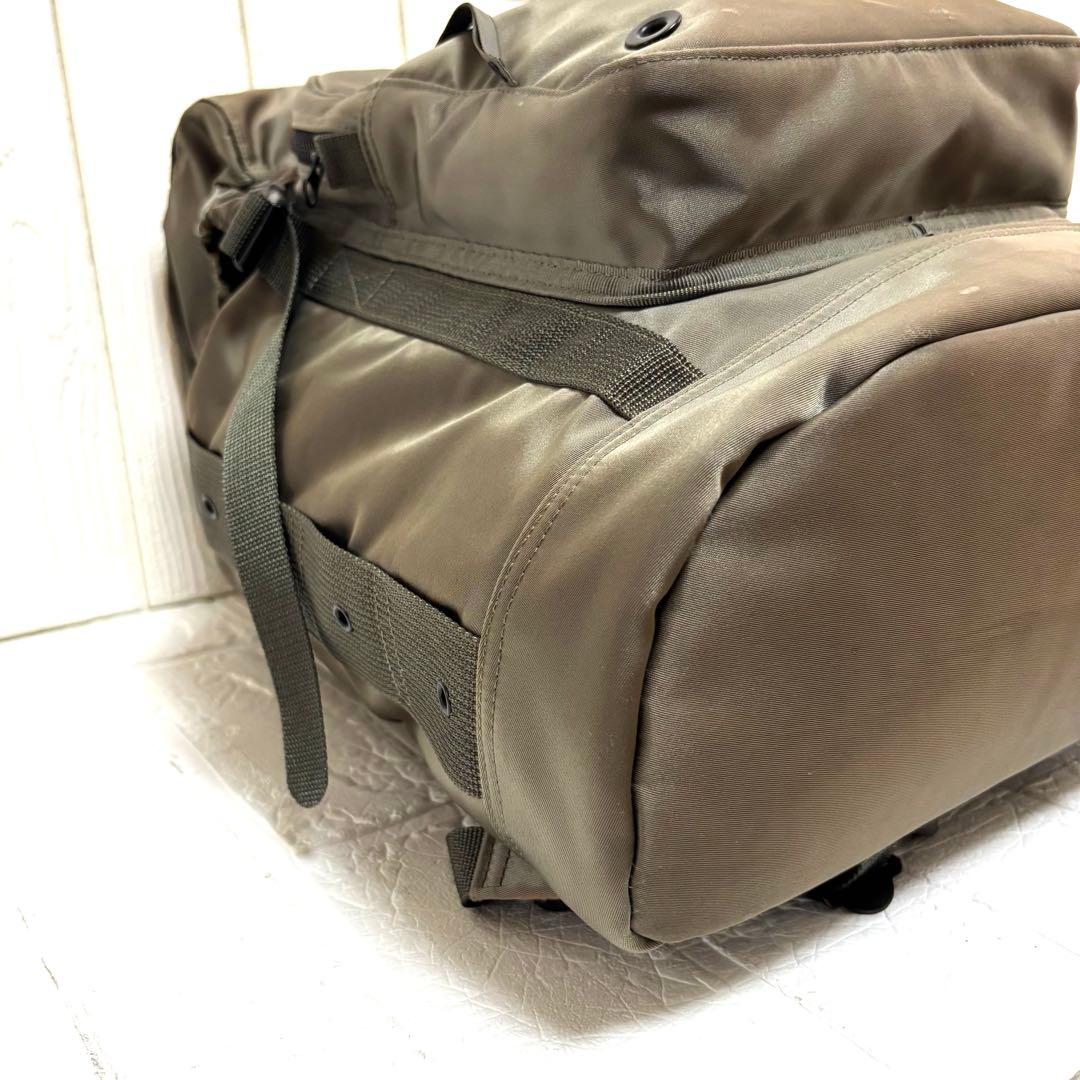 希少 美品 LUGGAGE LABEL ZONE ゾーン バックパック オリーブ