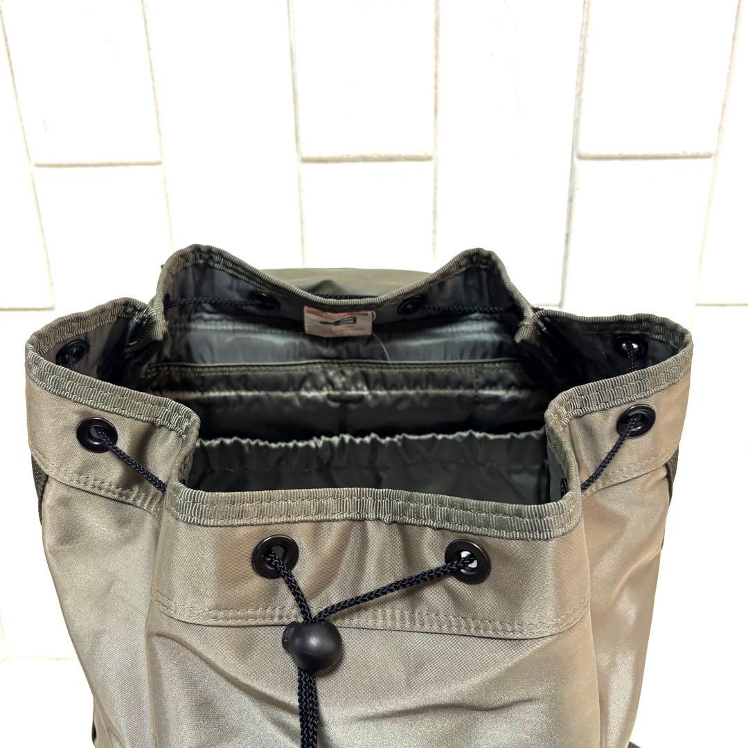 希少 美品 LUGGAGE LABEL ZONE ゾーン バックパック オリーブ