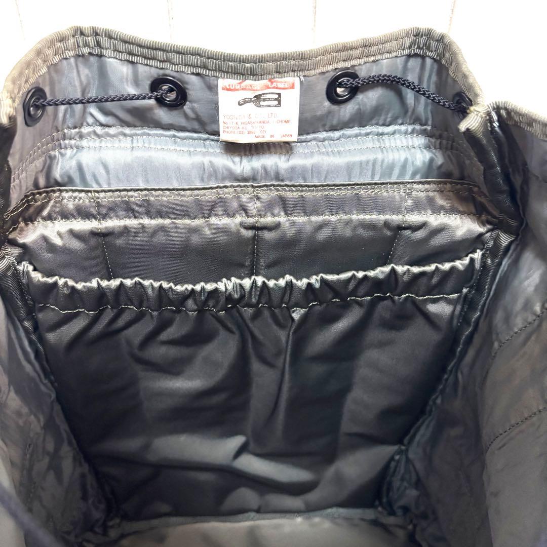 希少 美品 LUGGAGE LABEL ZONE ゾーン バックパック オリーブ