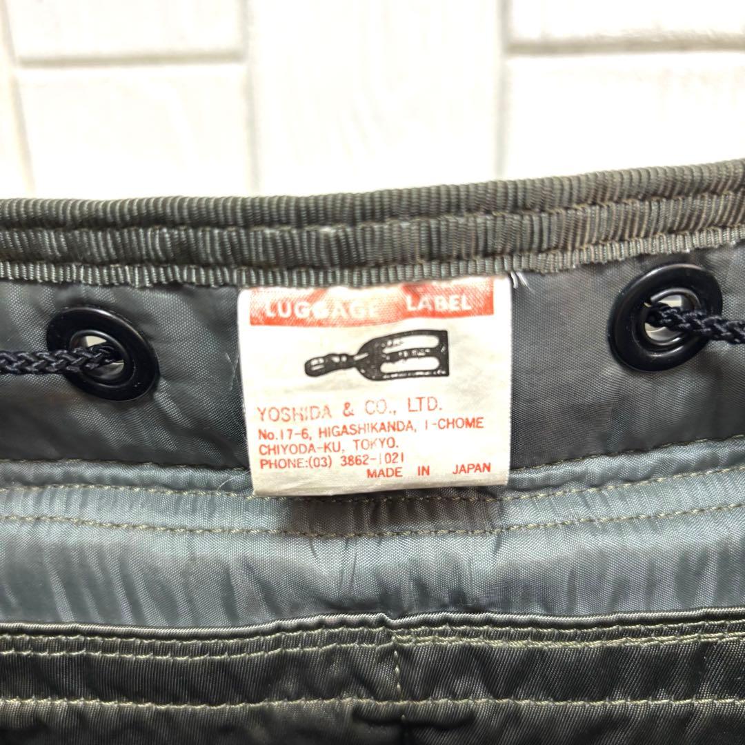 希少 美品 LUGGAGE LABEL ZONE ゾーン バックパック オリーブ