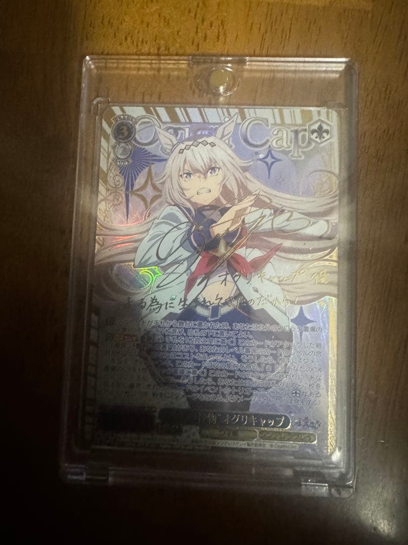 ヴァイスシュヴァルツシンデレラグレイ SSP“芦毛の怪物”オグリキャップサイン