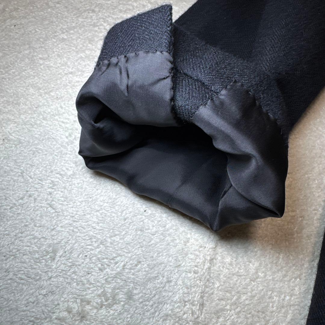 93 極美品　日本製　アタイア　テーラードジャケット　ネイビー　S 44