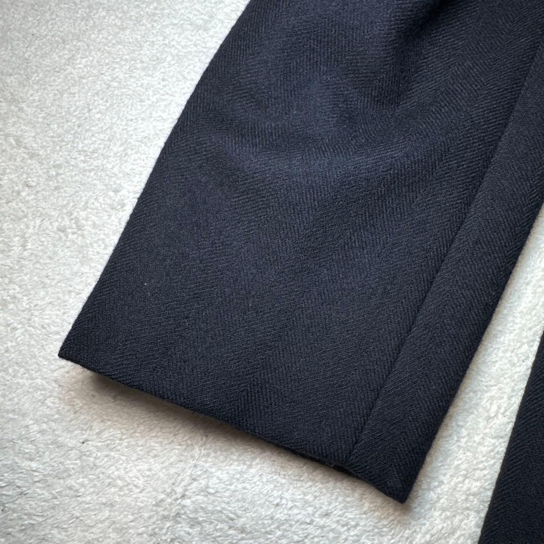 93 極美品　日本製　アタイア　テーラードジャケット　ネイビー　S 44