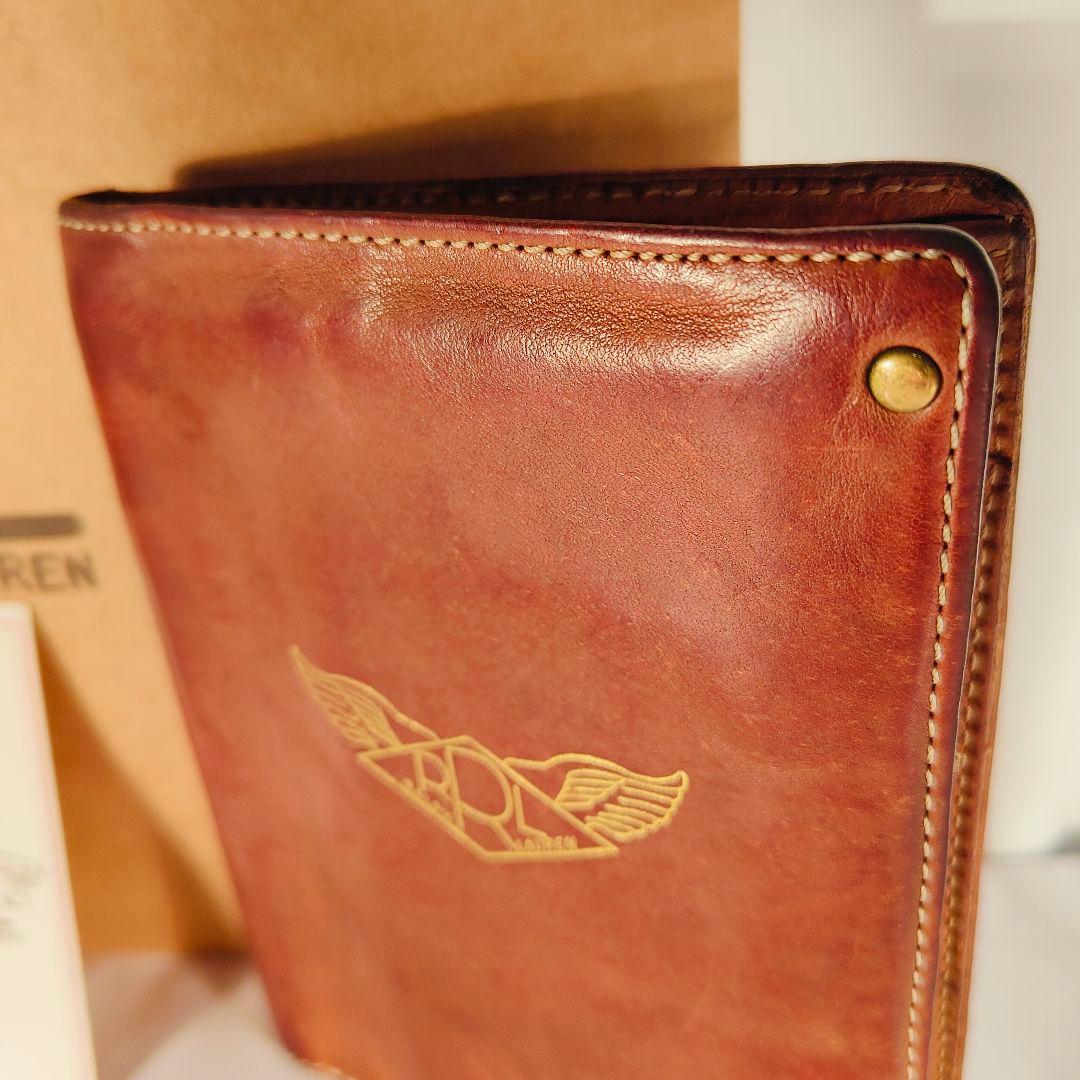 【希少】RRL　ダブルアールエル　高級カードウォレット　タイプA-2　本革正規品