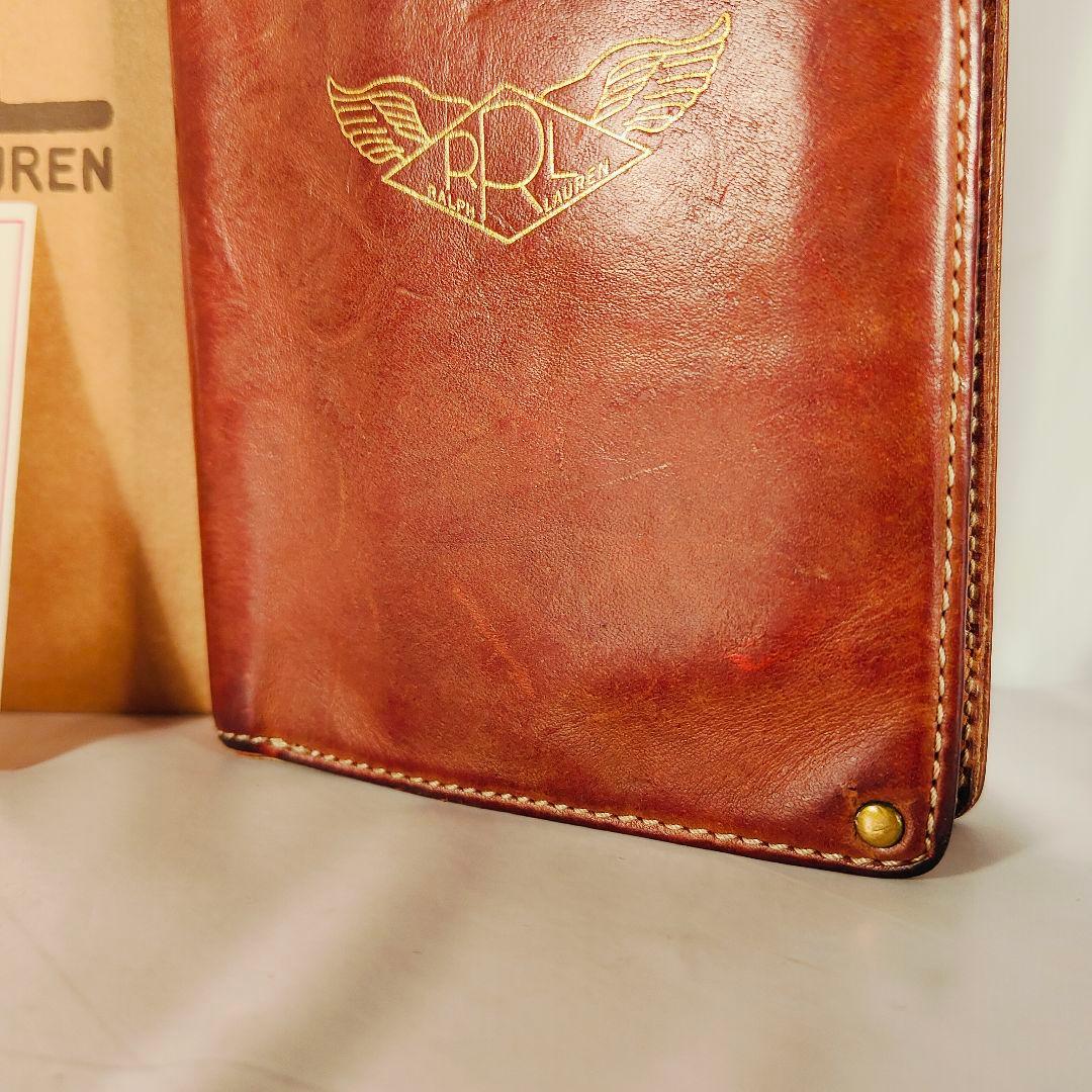 【希少】RRL　ダブルアールエル　高級カードウォレット　タイプA-2　本革正規品