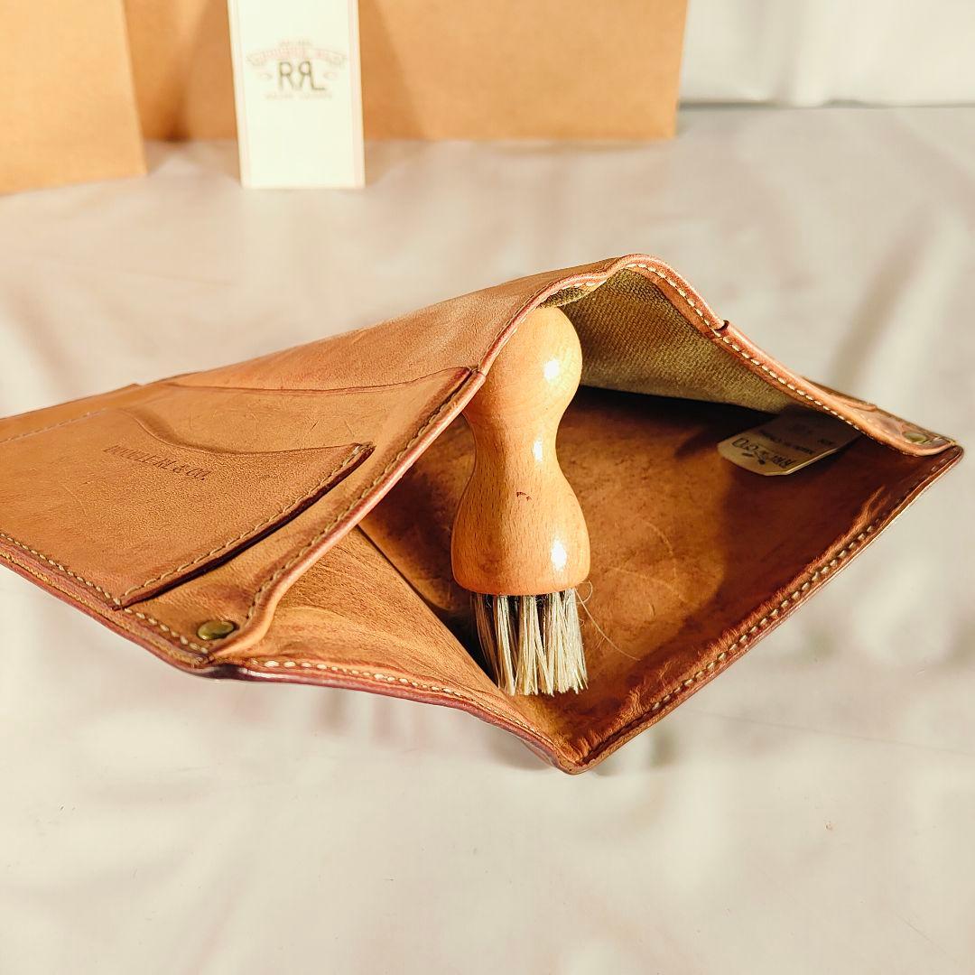 【希少】RRL　ダブルアールエル　高級カードウォレット　タイプA-2　本革正規品