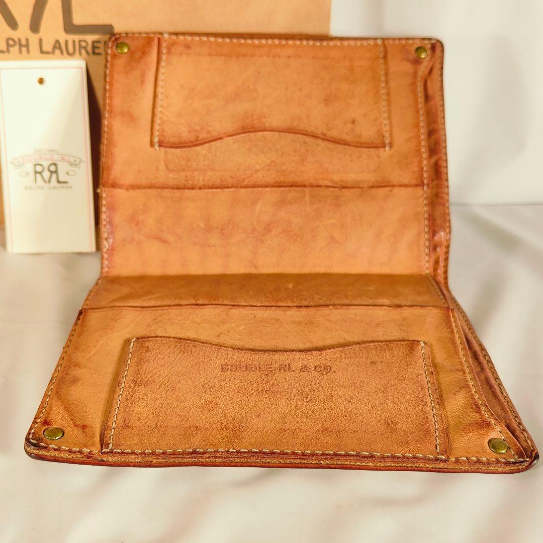【希少】RRL　ダブルアールエル　高級カードウォレット　タイプA-2　本革正規品