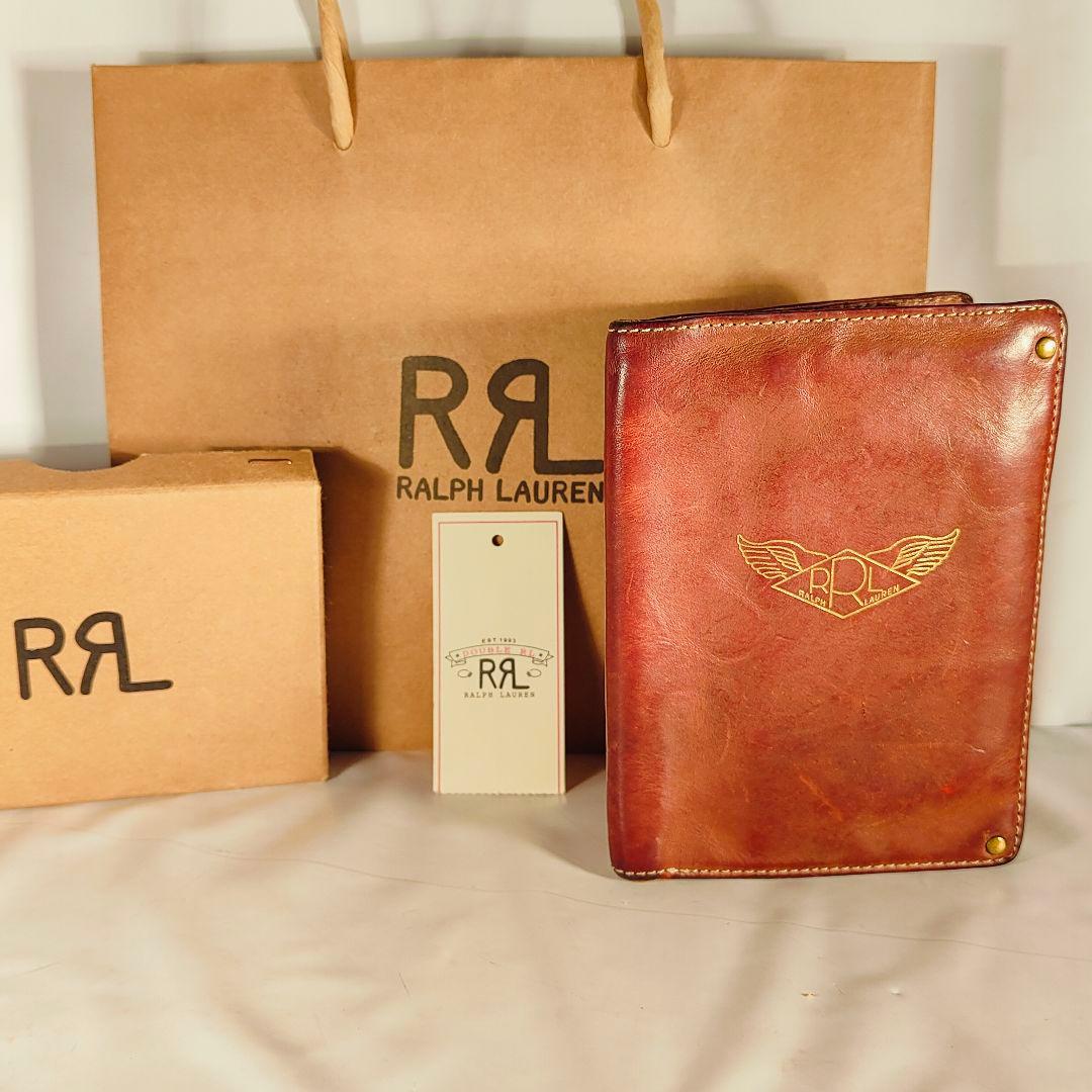 【希少】RRL　ダブルアールエル　高級カードウォレット　タイプA-2　本革正規品