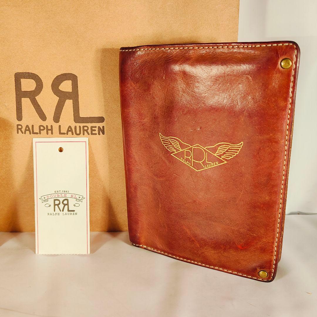 【希少】RRL　ダブルアールエル　高級カードウォレット　タイプA-2　本革正規品