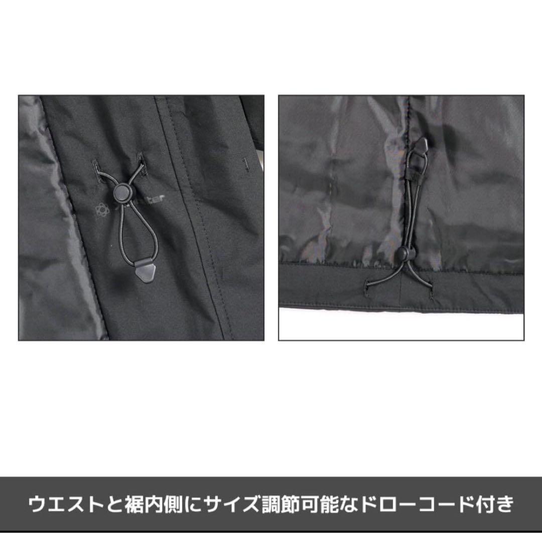 ワークマン　エックスシェルター　レディース　防水ウォームアウター　ブラック　M