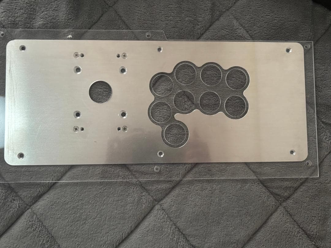 Qanba Obsidian φ24増設ボタン天板