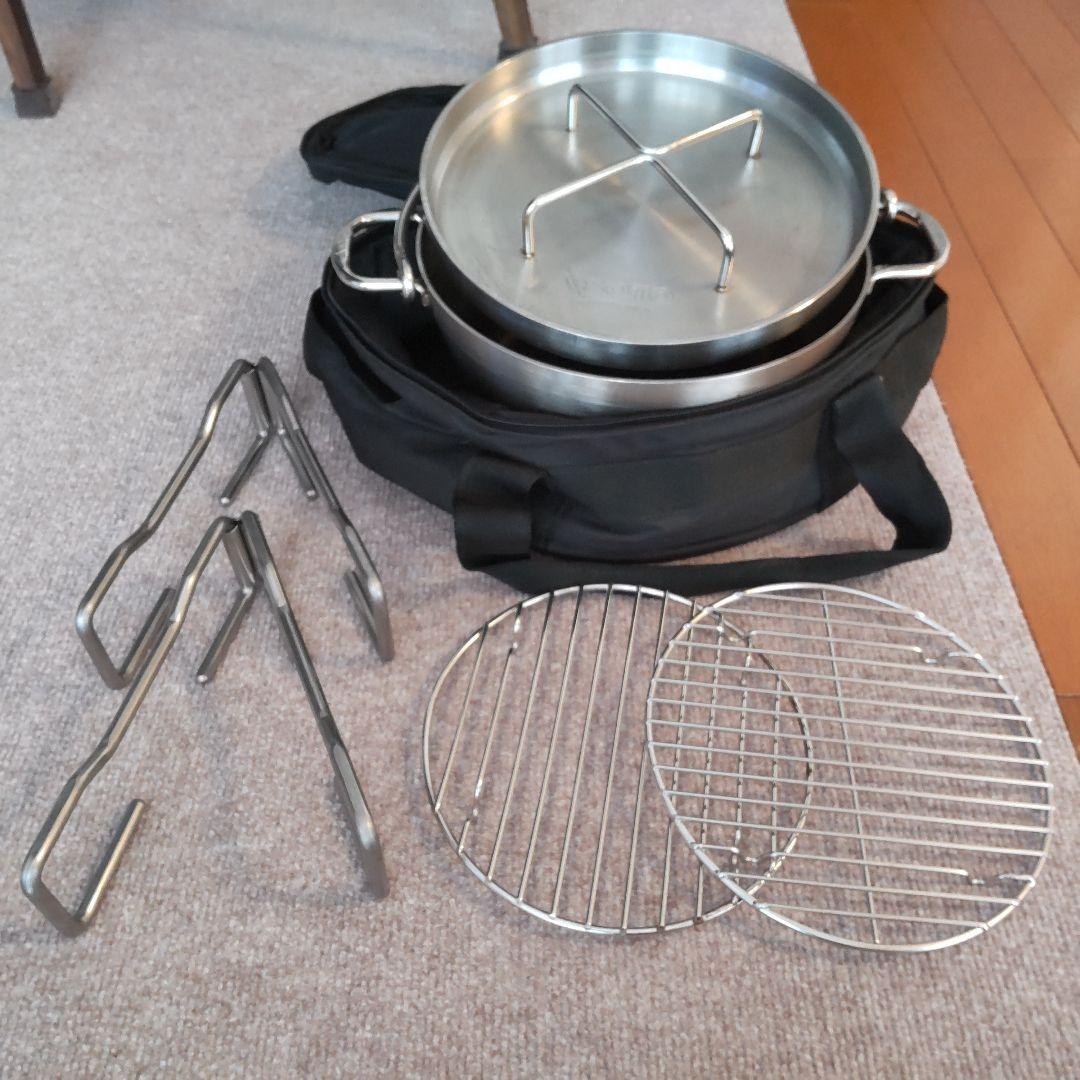 SOTO　G'z　ステンレスダッチオーブン 10インチ　底網・収納ケース付