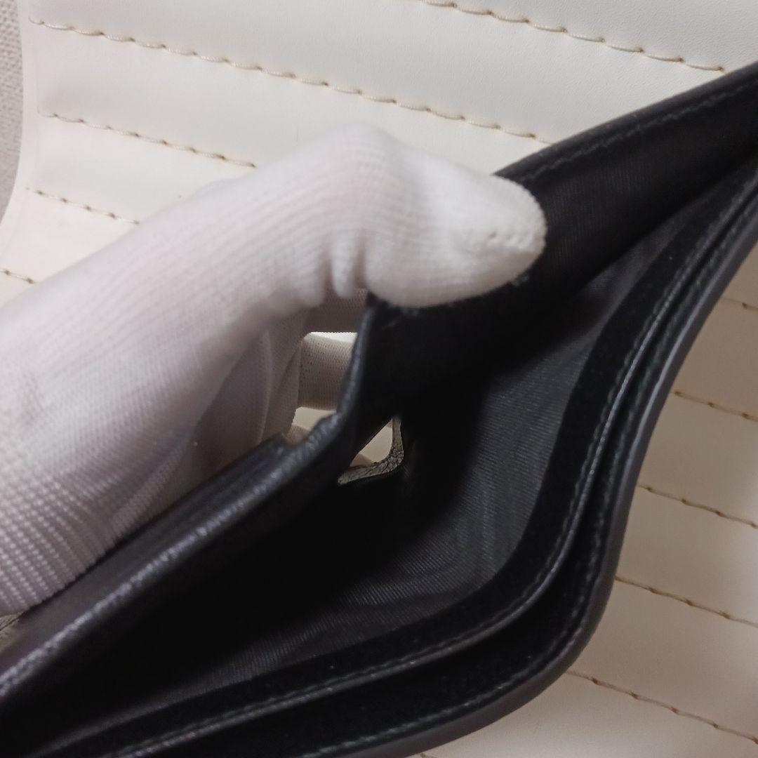 2956【未使用級】GUCCIマーモント　コンパクトウォレット　２つ折り財布