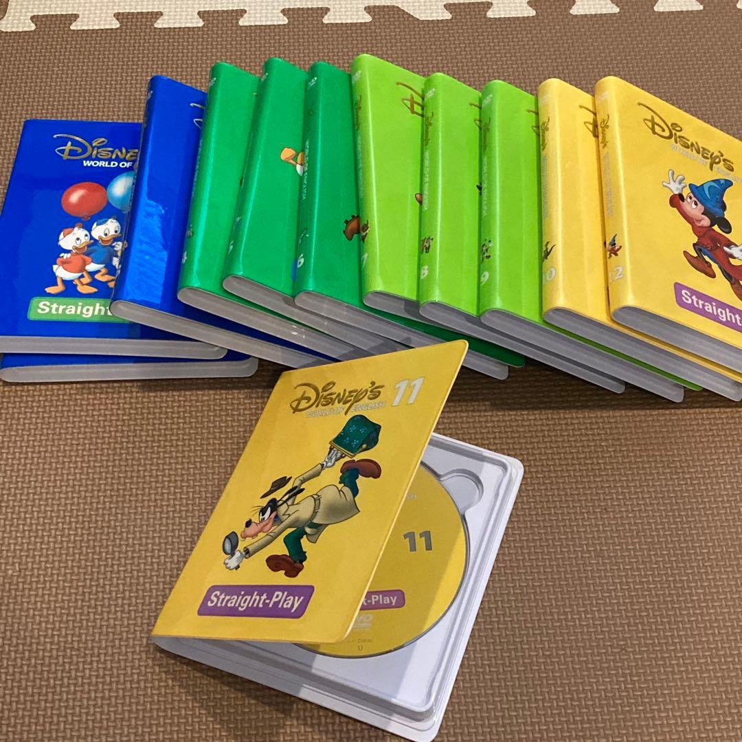 DWE「ストレートプレイ」DVD全12巻セット ディズニーワールドイングリッシュ