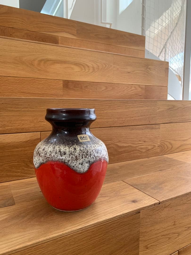 ドイツ　Fat Lava Bay keramik社製　ヴィンテージ花瓶