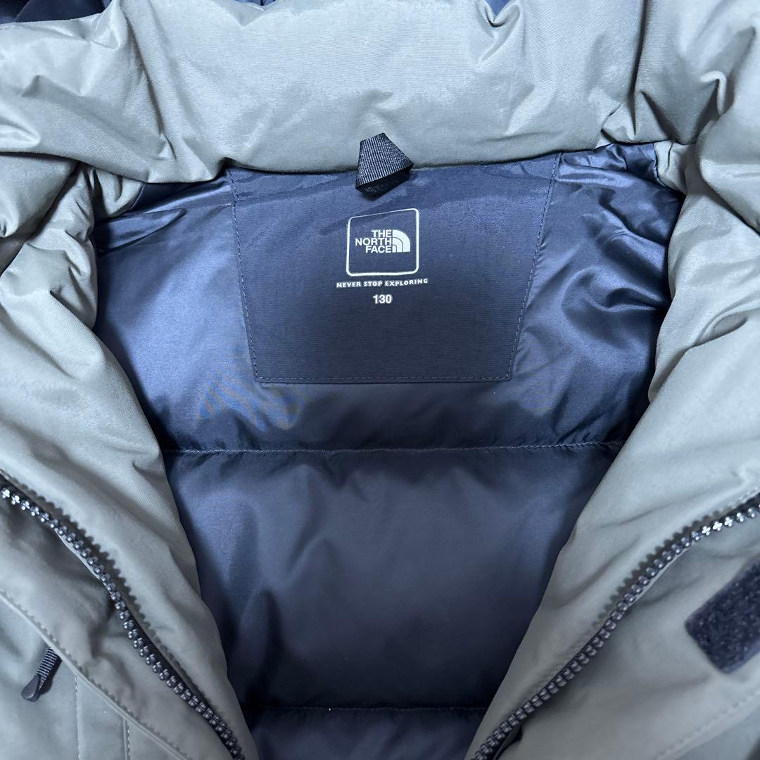 極美品　ノースフェイス バルトロ ジャケット KIDS130ダウン カーキ