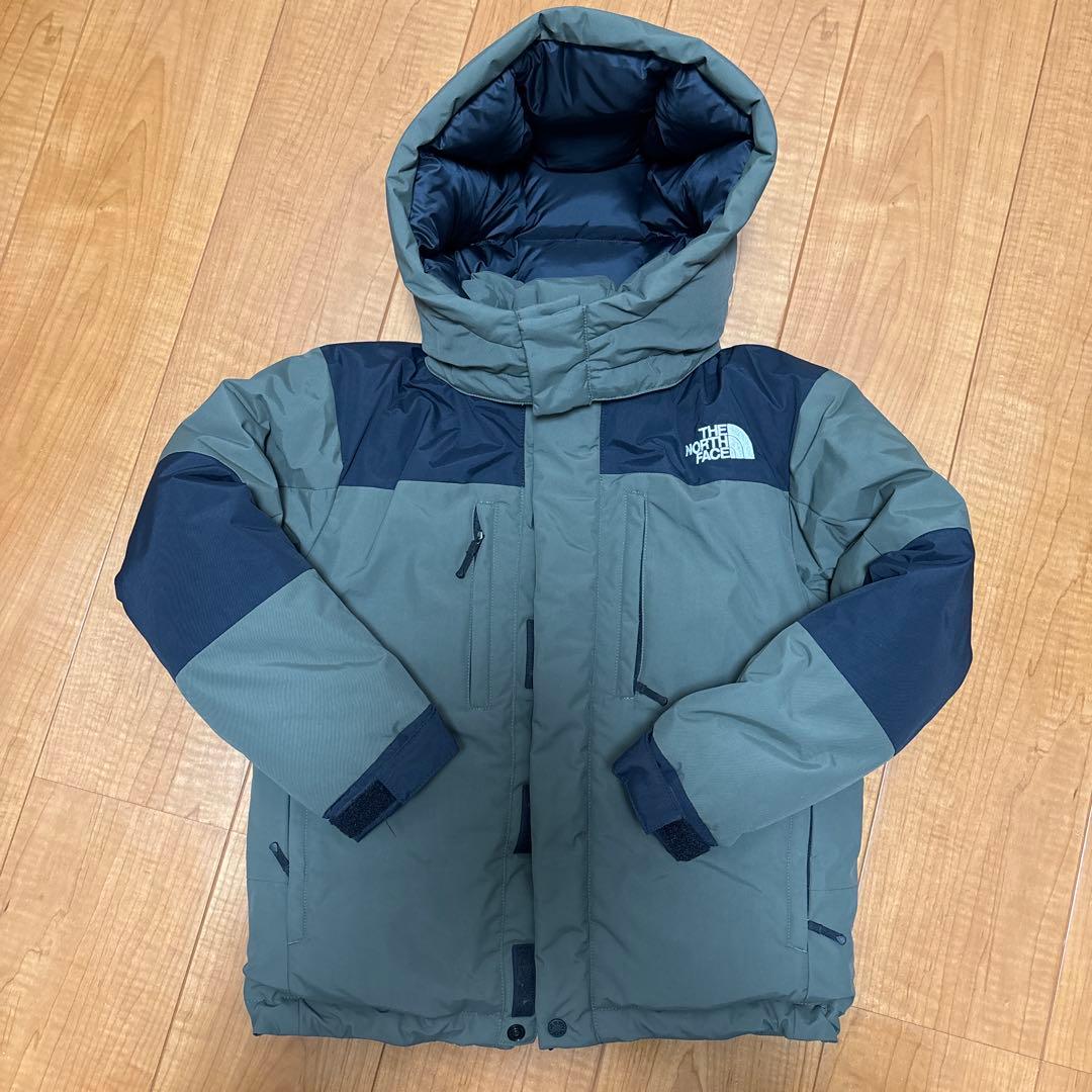 極美品　ノースフェイス バルトロ ジャケット KIDS130ダウン カーキ