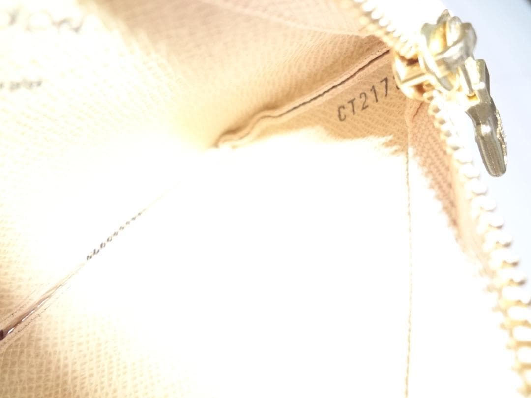 ルイヴィトン　ケース　ダミエ・アズール　ポシェット・クレ　小銭