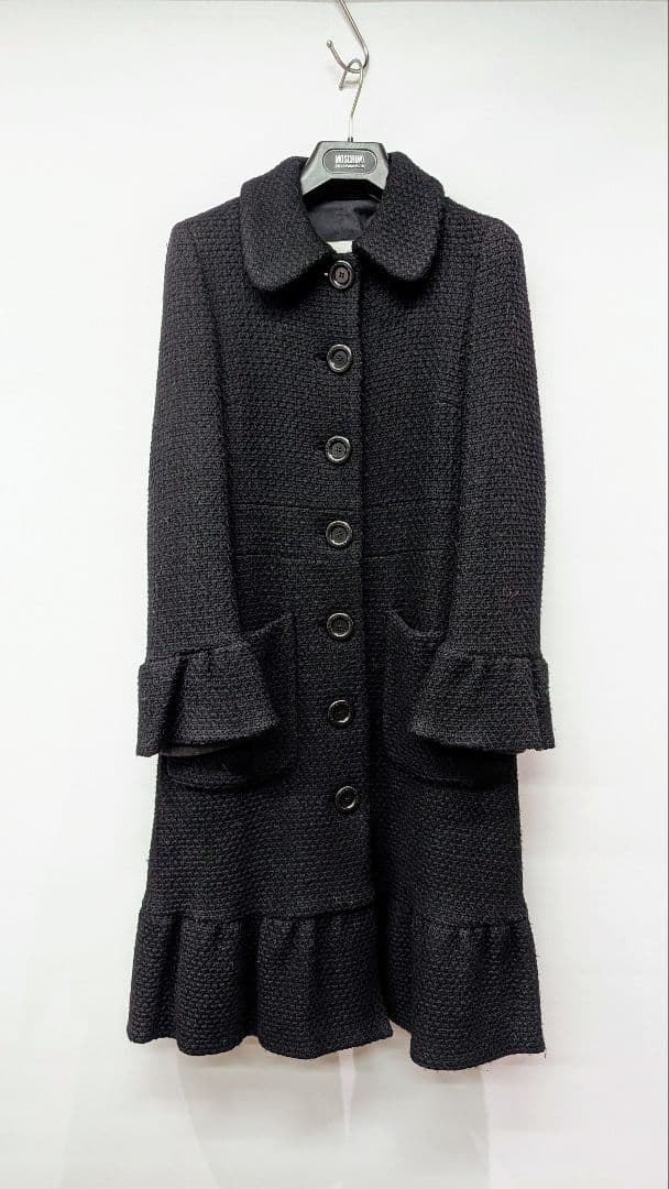 MOSCHINO ウールコート 40 モスキーノ