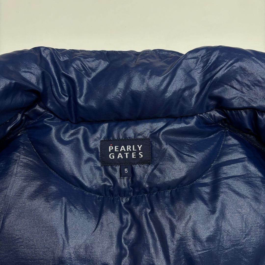 パーリーゲイツ　ダウンジャケット　ブルー　PEARLYGATES 5 2way