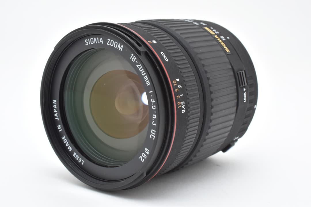 レンズ(ズーム) Sigma 18-200mm F3.5-6.3 DC Canon #9782