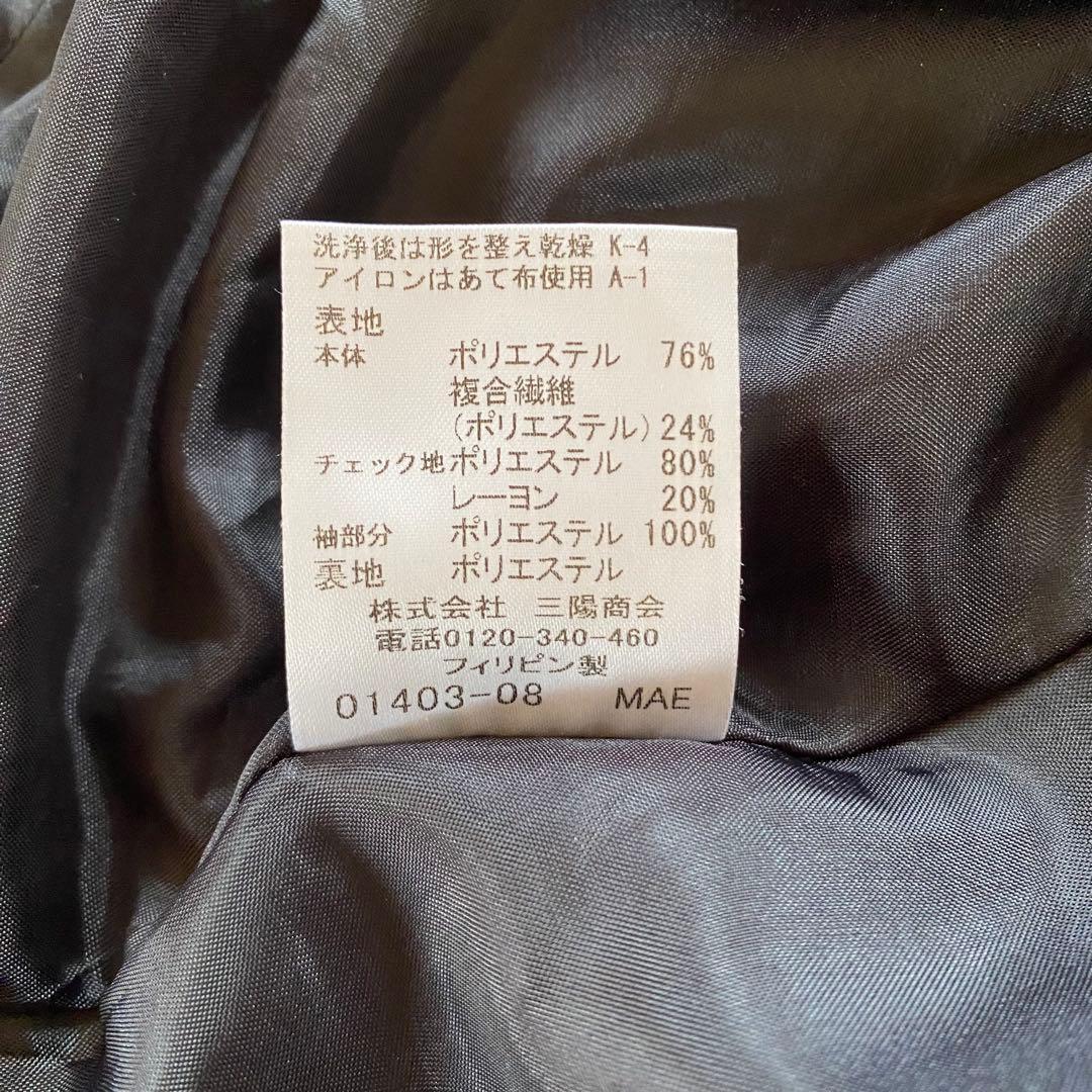 ブルーレーベルクレストブリッジ　ナチュラルドライポプリンドレス　ロングワンピース