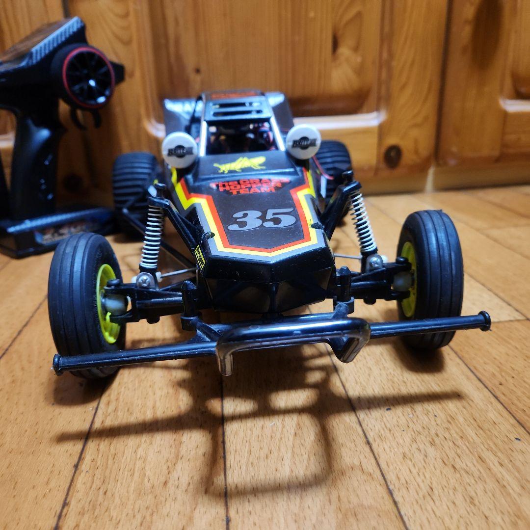 タミヤ バギー フルセット　グラスホッパー　ブラック　ボディ　　　TAMIYA