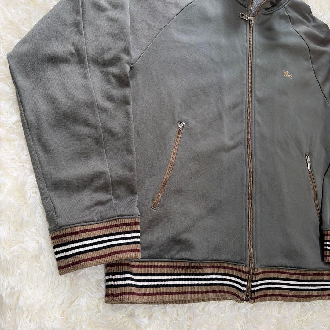 極美品　BURBERRY BLACKLABEL トラックジャケット　オリーブ　3