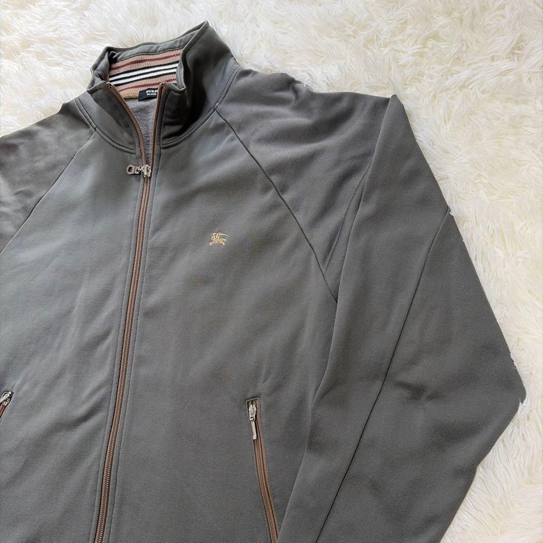 極美品　BURBERRY BLACKLABEL トラックジャケット　オリーブ　3