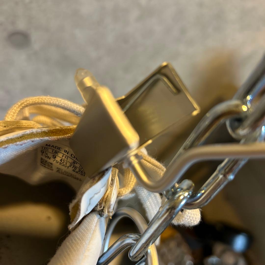 希少 27cm アディダス スーパースター ゴルフシューズ 古着 Y2K