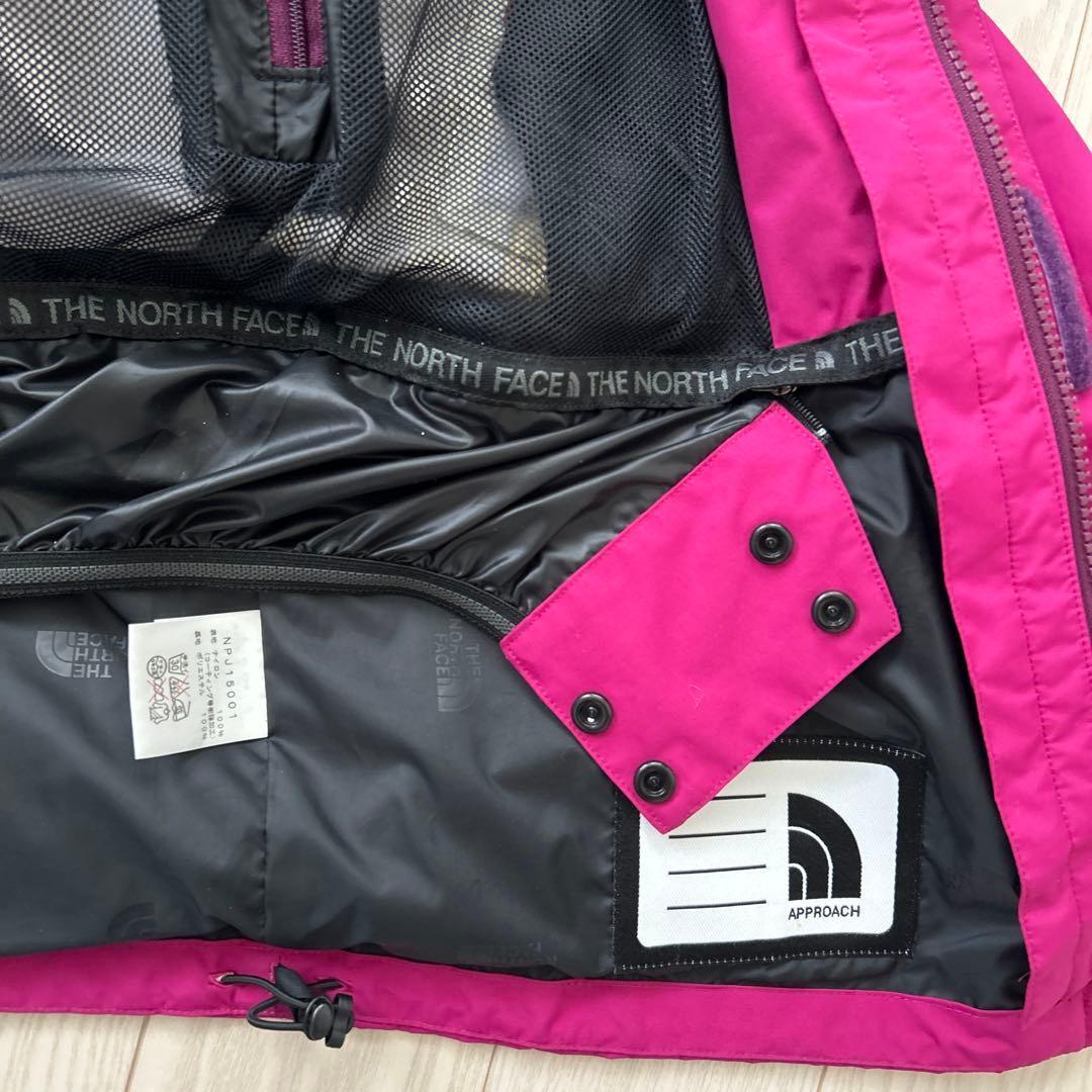 ノースフェイス　スキーウェア　スクープジャケット　150 女の子　防寒　ピンク