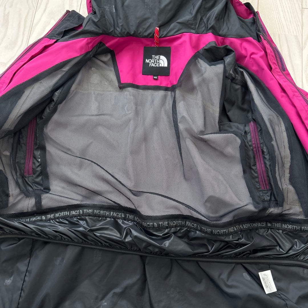 ノースフェイス　スキーウェア　スクープジャケット　150 女の子　防寒　ピンク