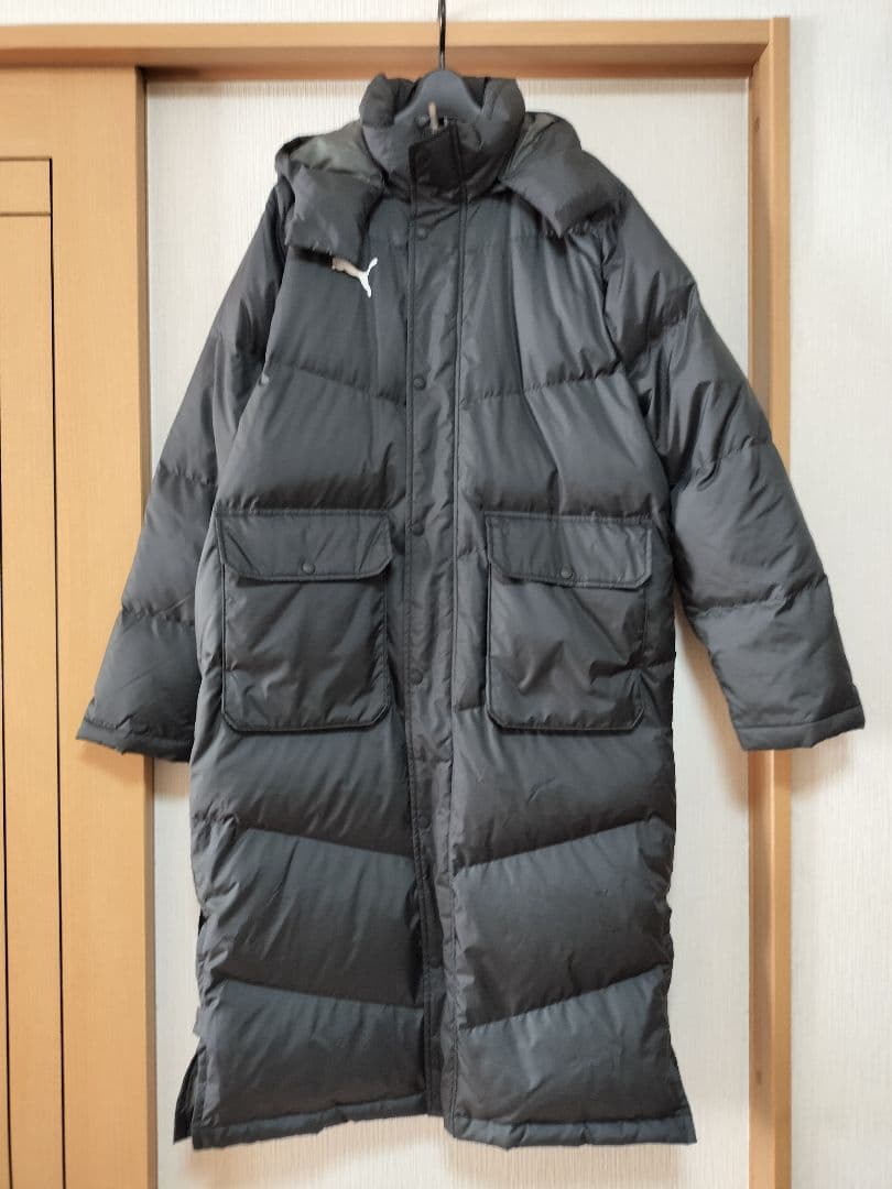 PUMA ブラック ベンチコート