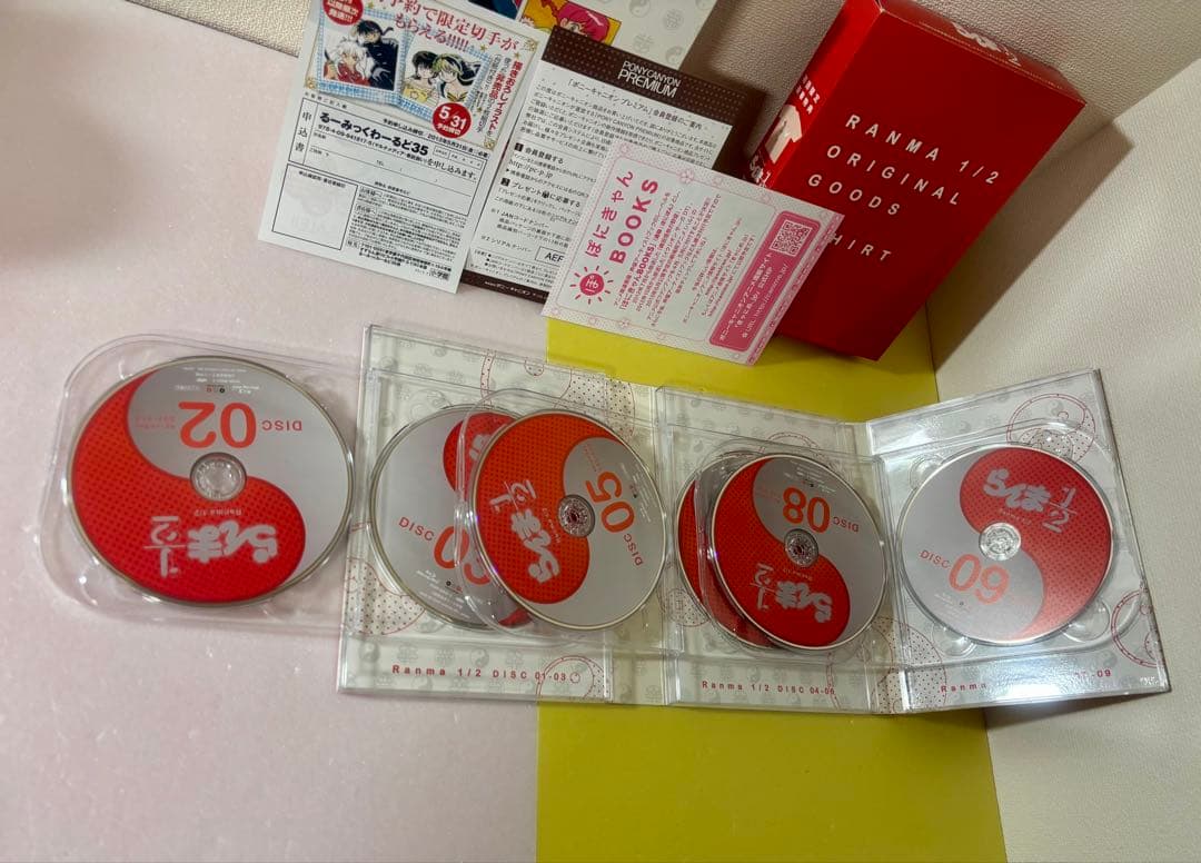 らんま1/2 Blu-ray BOX 1 旧作　初回限定特典　Tシャツ