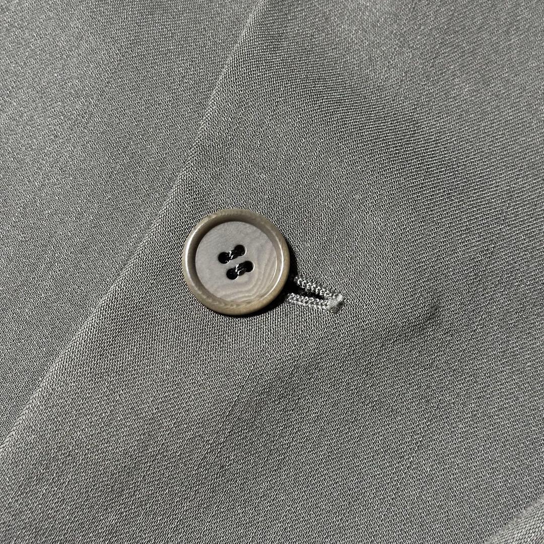 90s Giorgio Armani 美品 濃いグレー バージンウール